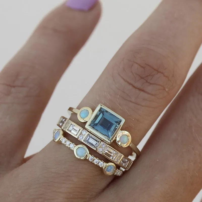 Elara™ | Vintage Crystal Ring