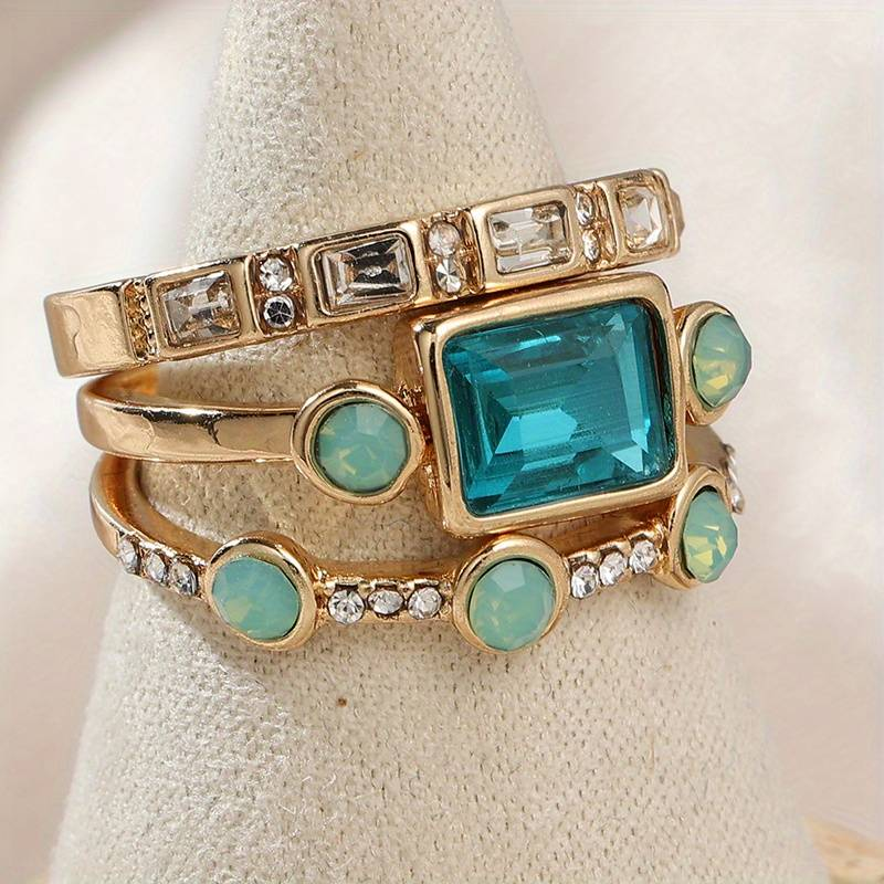 Elara™ | Vintage Crystal Ring