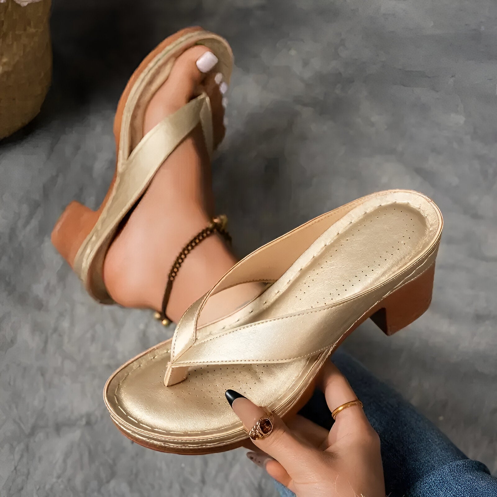 Elara™ | Chic High Heeled Sandals