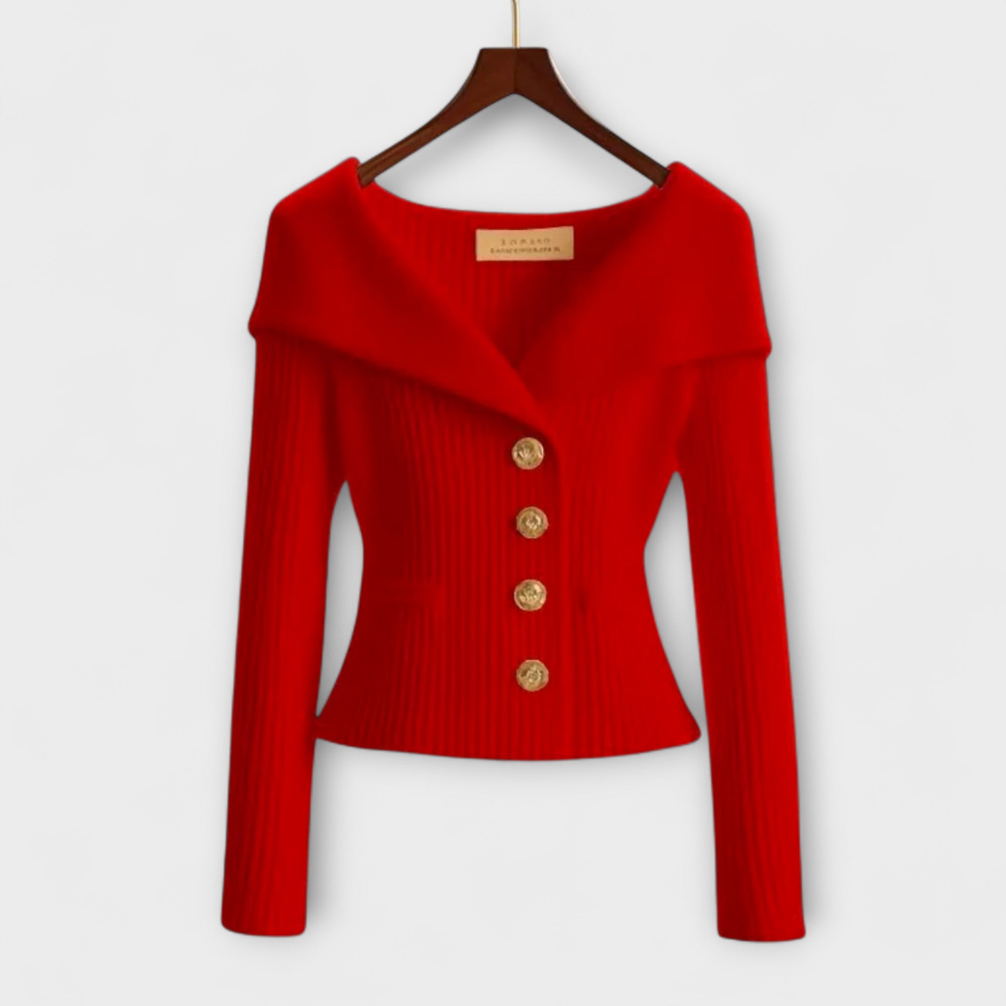 Elara™ | Luxurious Knit Jumper-Jacket