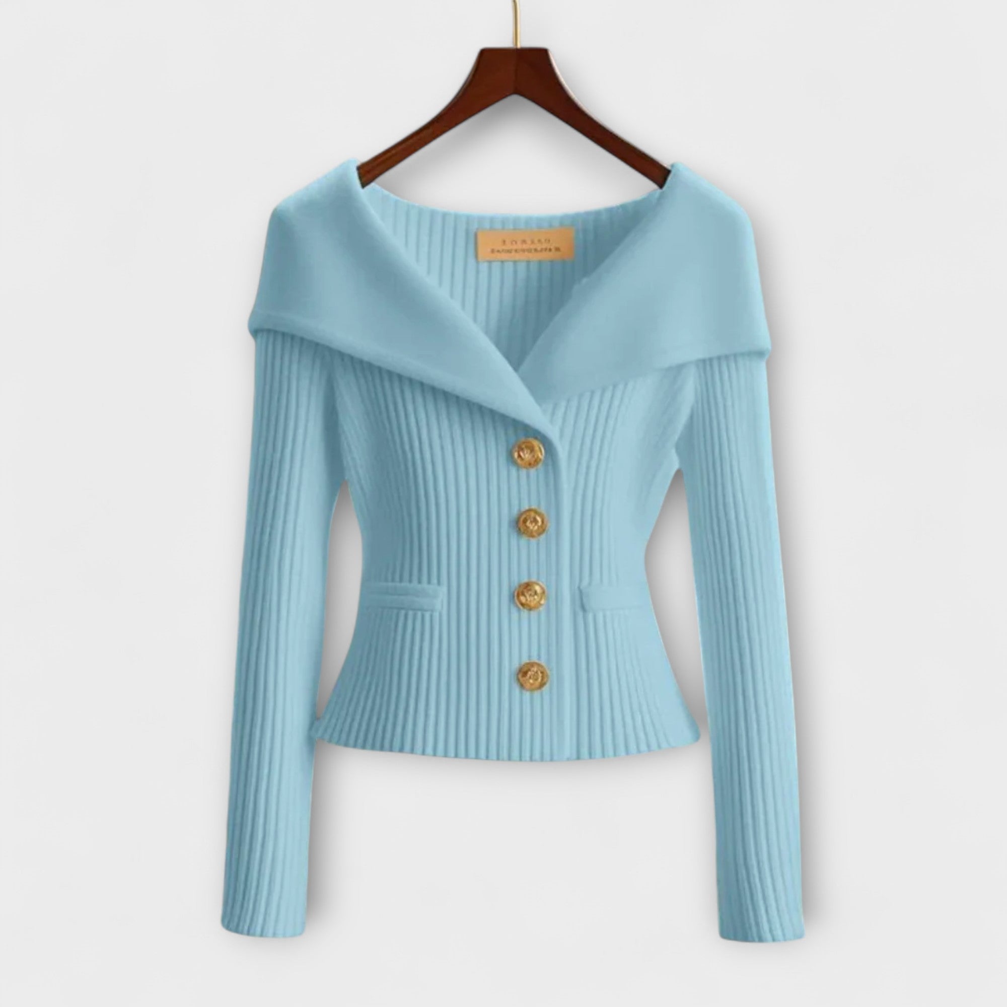Elara™ | Luxurious Knit Jumper-Jacket