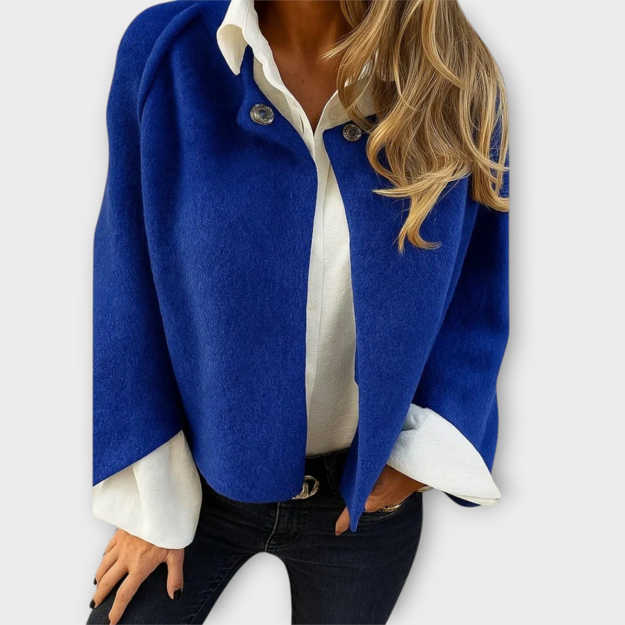 Elara™ | Cashmere-Look Short Jacket