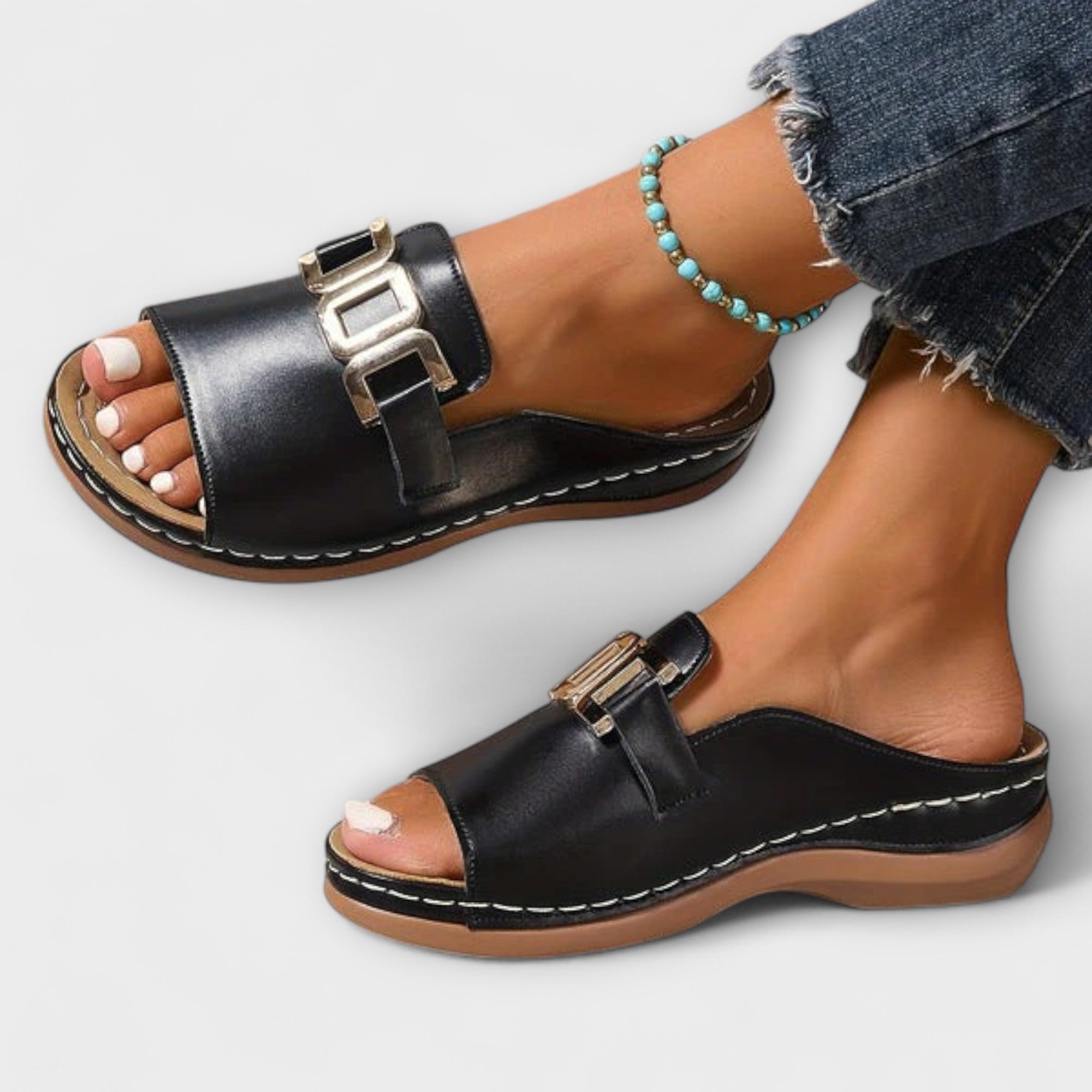 Elara™ | Comfort Wedge Sandals