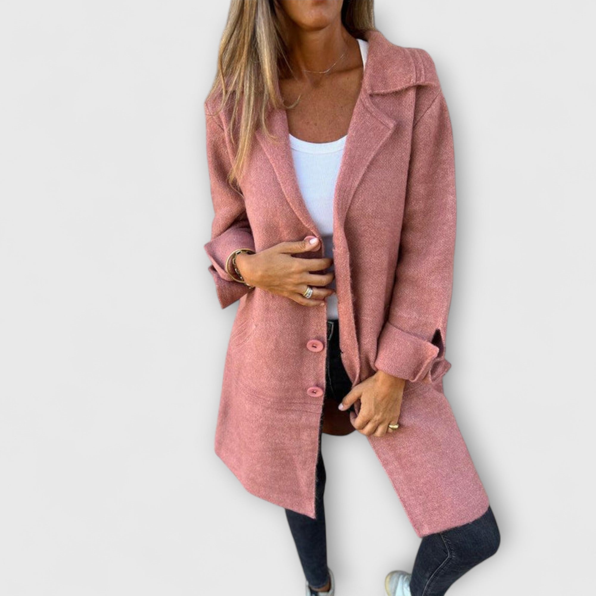Elara™ | Baylea Wool Long Coat