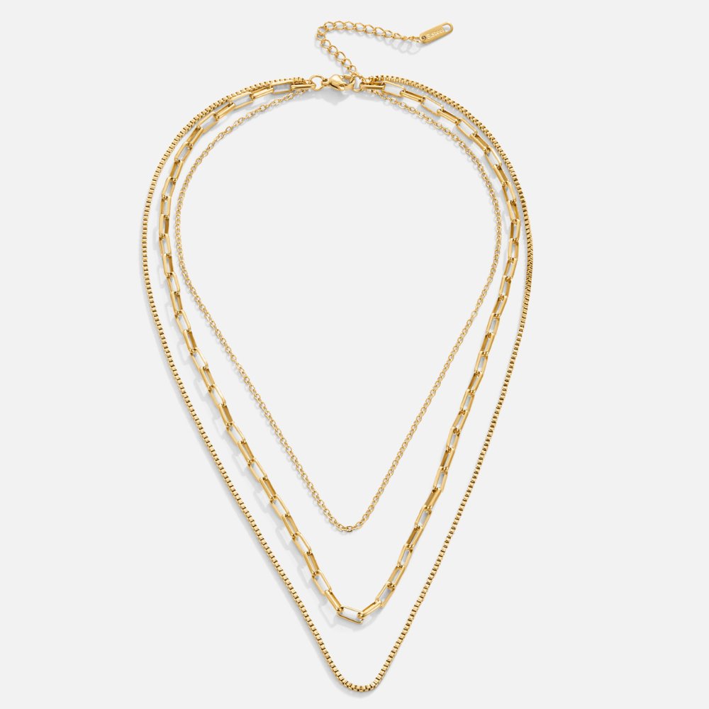 Elara™ | Stainless Steel Layered Necklace