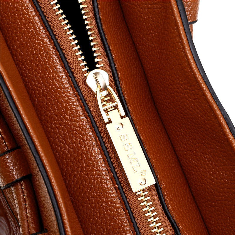 Elara™ | Crocodile Pattern Handbag